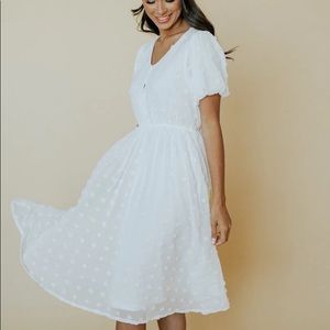 Baltic Born Mila Swiss Dot dress